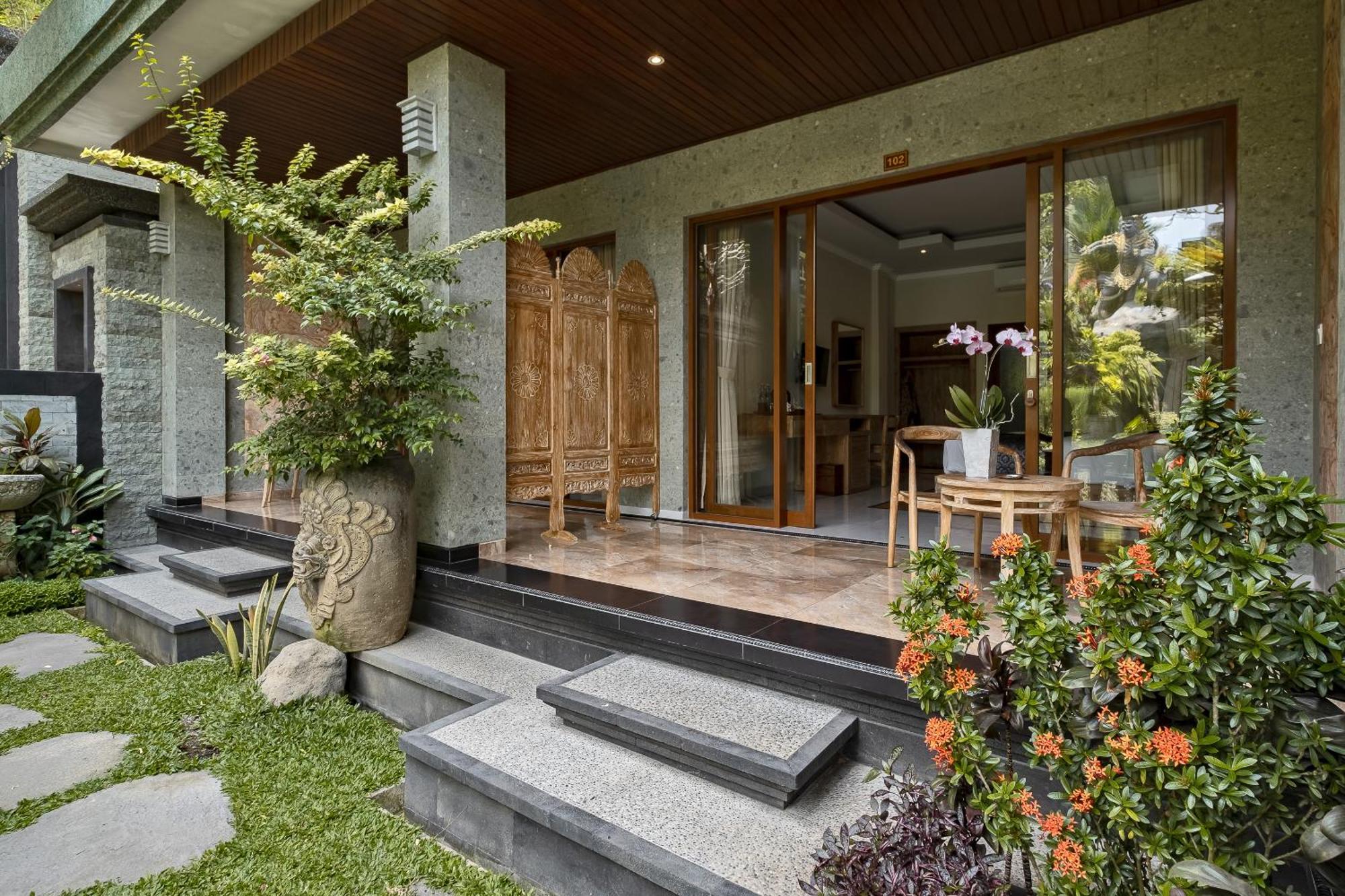 Gynandha Ubud Cottage Exterior foto